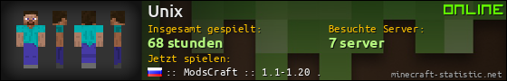 Benutzerleisten 560x90 für Unix