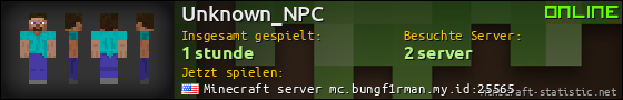 Benutzerleisten 560x90 für Unknown_NPC