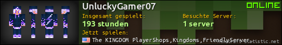 Benutzerleisten 560x90 für UnluckyGamer07