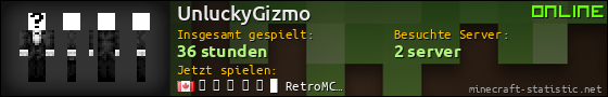 Benutzerleisten 560x90 für UnluckyGizmo