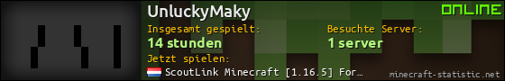 Benutzerleisten 560x90 für UnluckyMaky