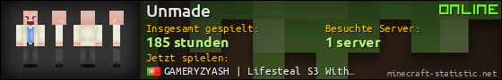Benutzerleisten 560x90 für Unmade