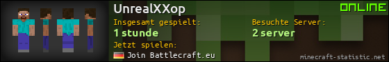 Benutzerleisten 560x90 für UnrealXXop