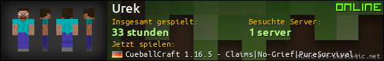 Benutzerleisten 560x90 für Urek