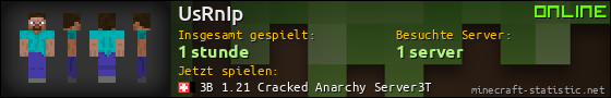 Benutzerleisten 560x90 für UsRnIp