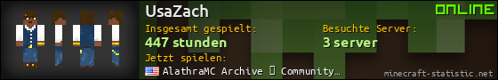 Benutzerleisten 560x90 für UsaZach