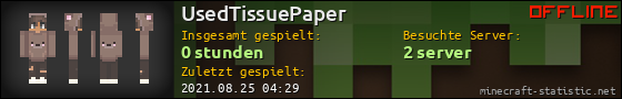 Benutzerleisten 560x90 für UsedTissuePaper