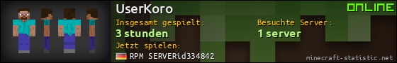 Benutzerleisten 560x90 für UserKoro