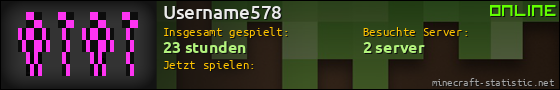 Benutzerleisten 560x90 für Username578