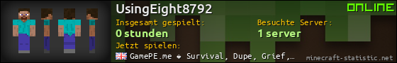 Benutzerleisten 560x90 für UsingEight8792