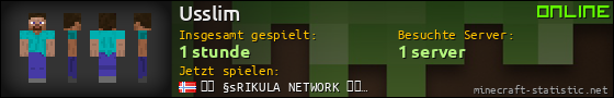 Benutzerleisten 560x90 für Usslim