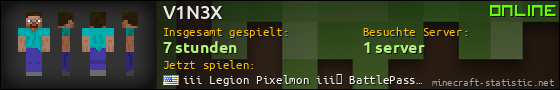 Benutzerleisten 560x90 für V1N3X