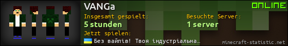 Benutzerleisten 560x90 für VANGa