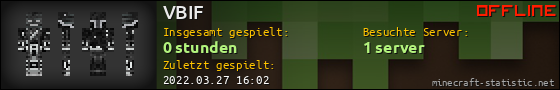 Benutzerleisten 560x90 für VBIF