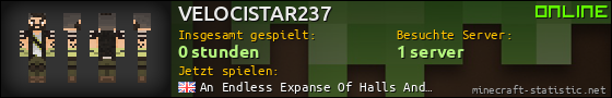 Benutzerleisten 560x90 für VELOCISTAR237