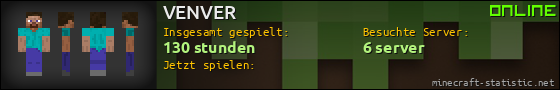 Benutzerleisten 560x90 für VENVER