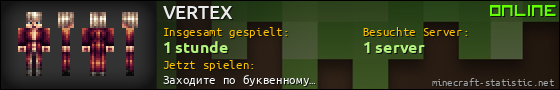 Benutzerleisten 560x90 für VERTEX