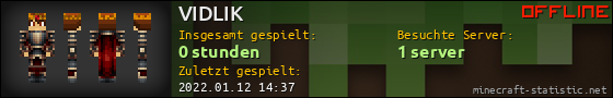 Benutzerleisten 560x90 für VIDLIK