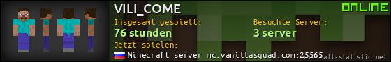 Benutzerleisten 560x90 für VILI_COME