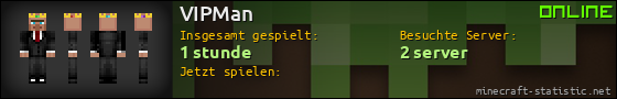 Benutzerleisten 560x90 für VIPMan