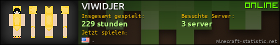 Benutzerleisten 560x90 für VIWIDJER