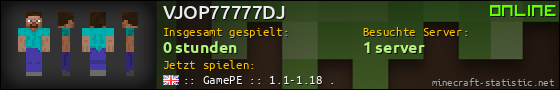 Benutzerleisten 560x90 für VJOP77777DJ