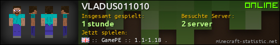 Benutzerleisten 560x90 für VLADUS011010