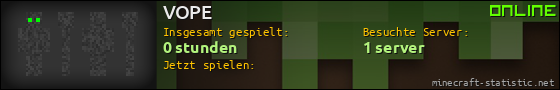 Benutzerleisten 560x90 für VOPE