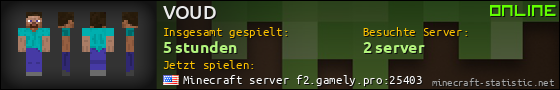 Benutzerleisten 560x90 für VOUD