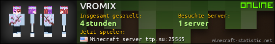 Benutzerleisten 560x90 für VROMIX