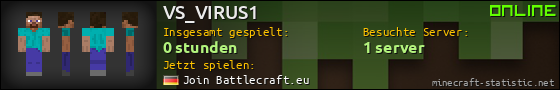 Benutzerleisten 560x90 für VS_VIRUS1