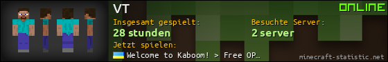 Benutzerleisten 560x90 für VT