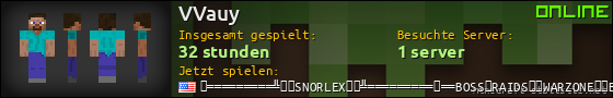 Benutzerleisten 560x90 für VVauy