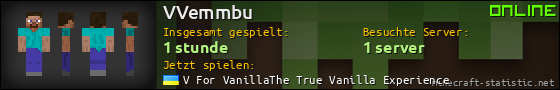 Benutzerleisten 560x90 für VVemmbu