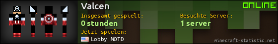 Benutzerleisten 560x90 für Valcen