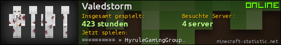 Benutzerleisten 560x90 für Valedstorm