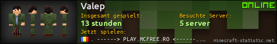 Benutzerleisten 560x90 für Valep