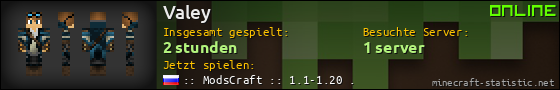 Benutzerleisten 560x90 für Valey