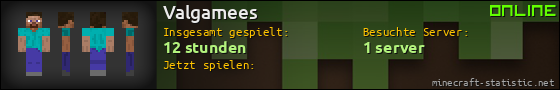 Benutzerleisten 560x90 für Valgamees