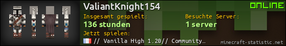 Benutzerleisten 560x90 für ValiantKnight154