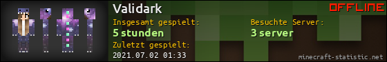 Benutzerleisten 560x90 für Validark