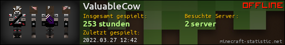 Benutzerleisten 560x90 für ValuableCow