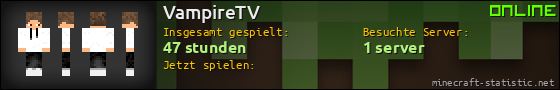 Benutzerleisten 560x90 für VampireTV