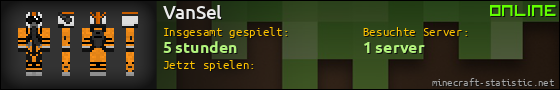Benutzerleisten 560x90 für VanSel