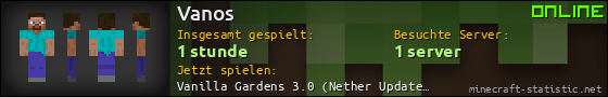 Benutzerleisten 560x90 für Vanos
