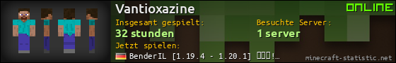 Benutzerleisten 560x90 für Vantioxazine