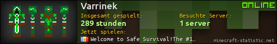 Benutzerleisten 560x90 für Varrinek