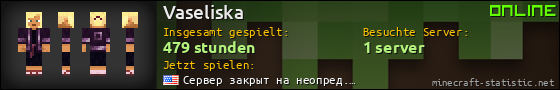 Benutzerleisten 560x90 für Vaseliska