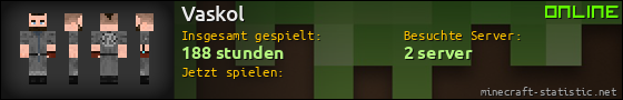 Benutzerleisten 560x90 für Vaskol