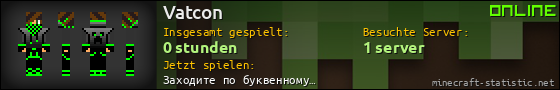 Benutzerleisten 560x90 für Vatcon